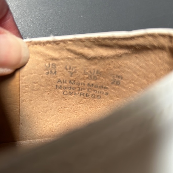 EUC Darling White Patent Leather loafers with black lug soles - Picture 9 of 10